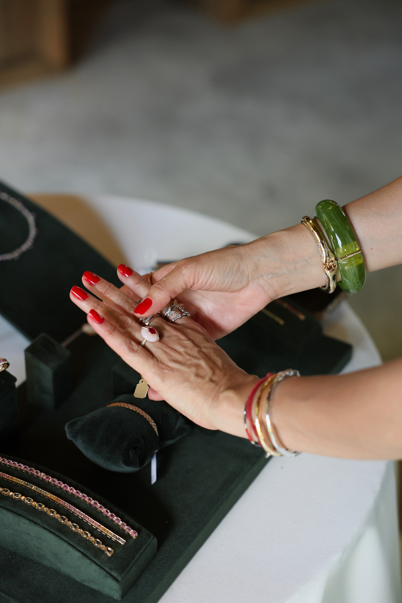Hands & jewelry